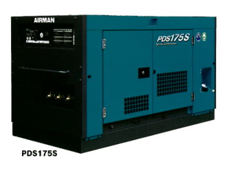 AIR MAN 北越 PDS175S 螺旋式柴油空壓機