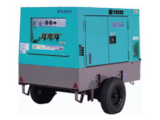DENYO 電友 DIS-180SS2 螺旋式柴油空壓機
