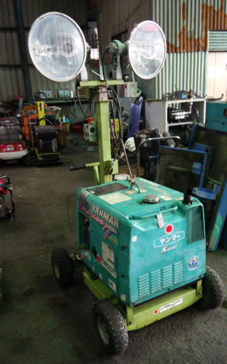 【另有不同款現貨】YANMAR 洋馬 YDG200SS 《防音型》柴油引擎發電機照明燈車