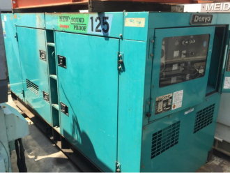 【售出-供參考】DENYO 電友 DCA-125SPM 《防音型》柴油引擎發電機