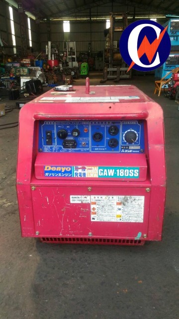 擎揚機電 DENYO 電友  GAW-180ES 《防音型》汽油引擎電焊發電 日本外匯二手中古發電機